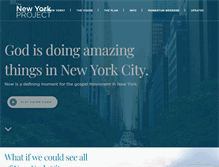 Tablet Screenshot of newyorkproject.com